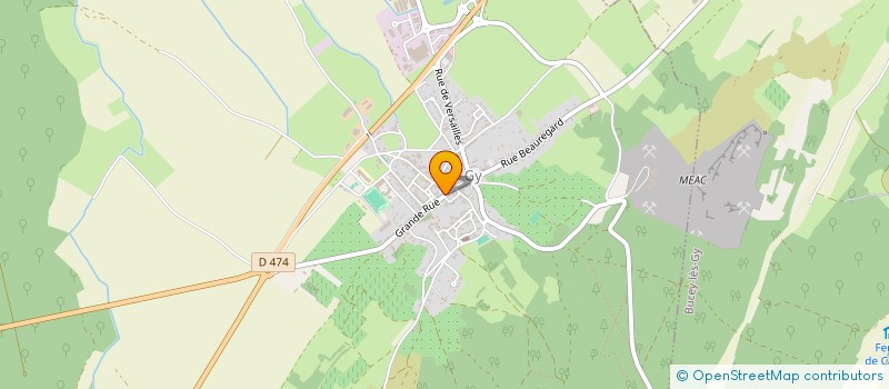 localisation de l'entreprise MONSIEUR MAXENCE OUDIN  VAUX-LE-MONCELOT