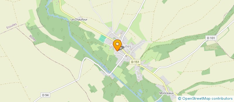 localisation de l'entreprise MONSIEUR MAXENCE PELLETIER  BULLES