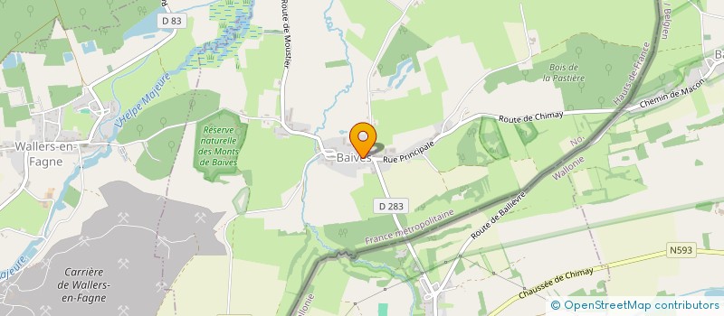 localisation de l'entreprise MONSIEUR MAXENCE PEROT  BAIVES