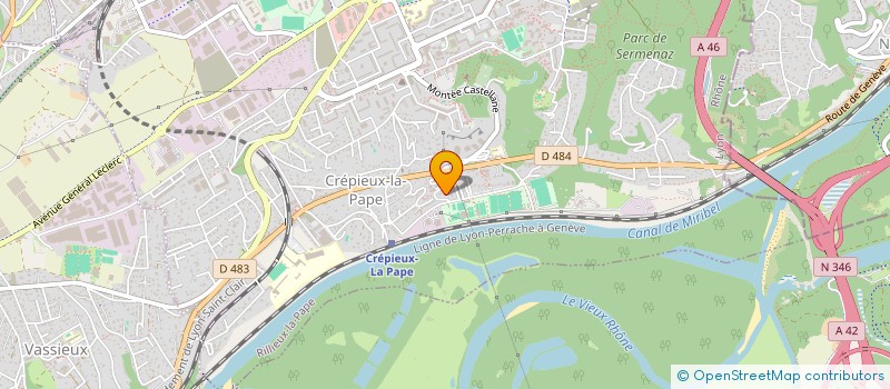 localisation de l'entreprise MONSIEUR MAXENCE PHILIPPON  RILLIEUX-LA-PAPE