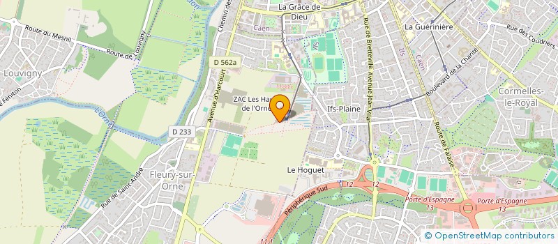 localisation de l'entreprise MONSIEUR MAXENCE PICHARD  FLEURY-SUR-ORNE