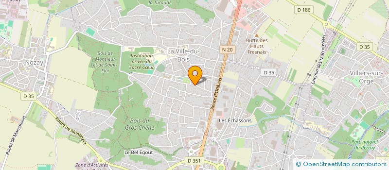 localisation de l'entreprise MONSIEUR MAXENCE PIEDELOUP  LA VILLE-DU-BOIS