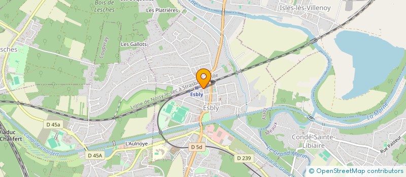 localisation de l'entreprise MONSIEUR MAXENCE PINEAU  CONDE-SAINTE-LIBIAIRE