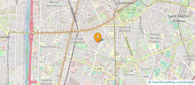 localisation de l'entreprise MONSIEUR MAXENCE PIRA à GRENOBLE