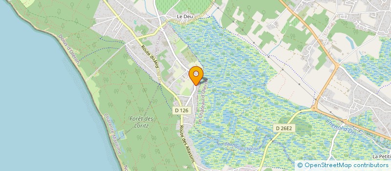 localisation de l'entreprise MONSIEUR MAXENCE PITICCO  LE GRAND-VILLAGE-PLAGE