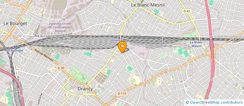 localisation de l'entreprise MONSIEUR MAXENCE PORTAL  DRANCY