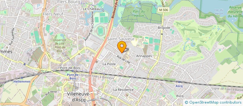 localisation de l'entreprise MONSIEUR MAXENCE PRADALIER  VILLENEUVE-D'ASCQ