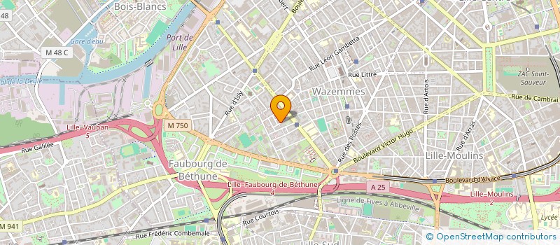 localisation de l'entreprise MONSIEUR MAXENCE PREDER à LILLE