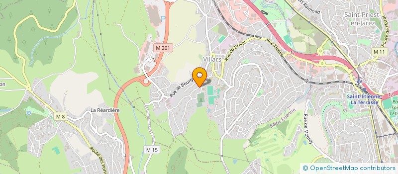 localisation de l'entreprise MONSIEUR MAXENCE RAVEL  SAINT-PRIEST-EN-JAREZ