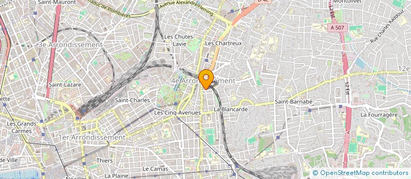 localisation de l'entreprise MONSIEUR MAXENCE RE à MARSEILLE