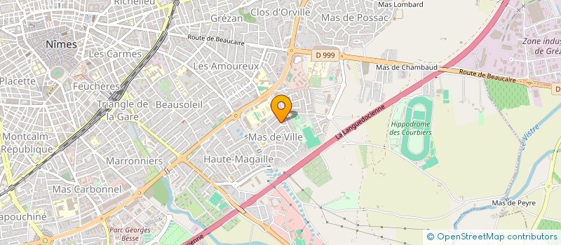 localisation de l'entreprise MONSIEUR MAXENCE RECH  NIMES