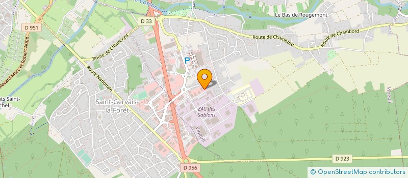localisation de l'entreprise MONSIEUR MAXENCE REMPAULT à VINEUIL
