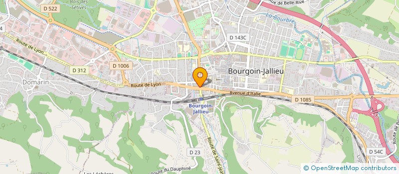localisation de l'entreprise MONSIEUR MAXENCE REMUET à BOURGOIN-JALLIEU