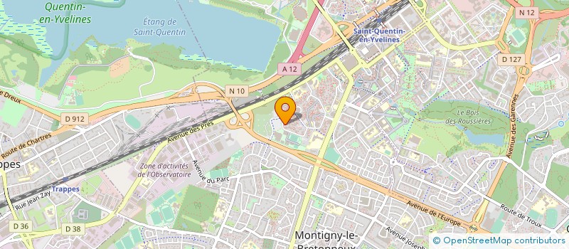 localisation de l'entreprise MONSIEUR MAXENCE ROYER  MONTIGNY-LE-BRETONNEUX