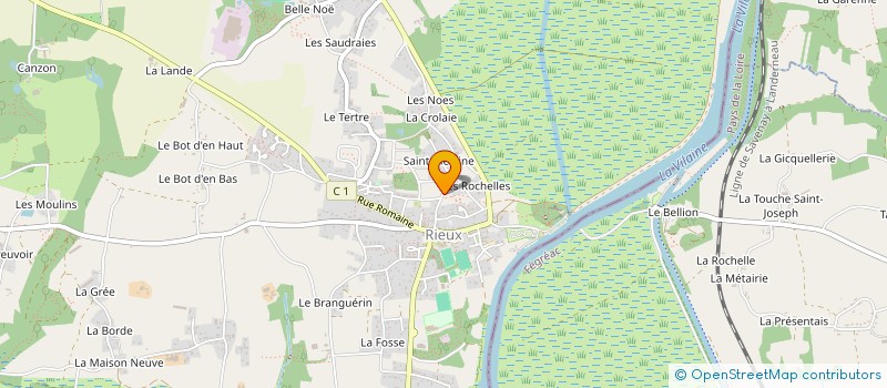 localisation de l'entreprise MONSIEUR MAXENCE SAUVOUREL à RIEUX
