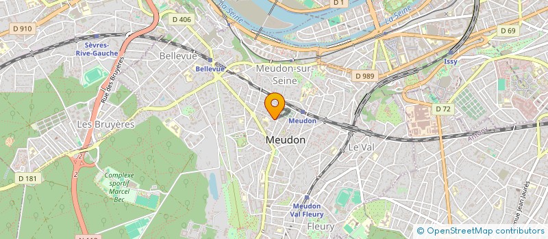 localisation de l'entreprise MONSIEUR MAXENCE SHAN  MEUDON