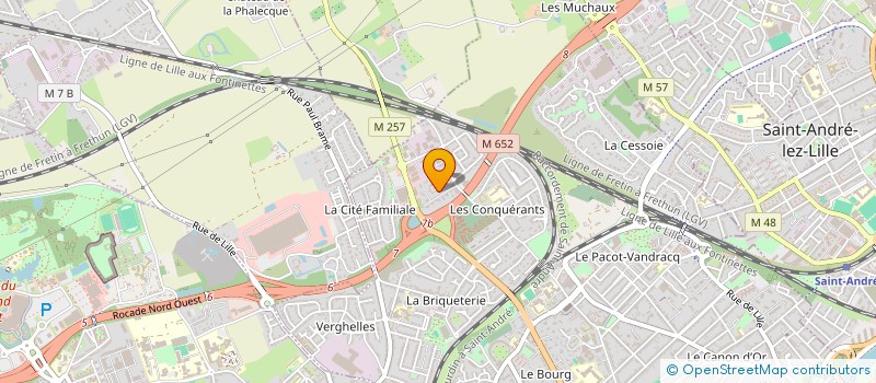 localisation de l'entreprise MONSIEUR MAXENCE SPRIET à LAMBERSART