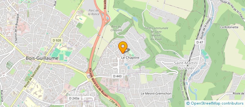 localisation de l'entreprise MONSIEUR MAXENCE SPROULE  BIHOREL