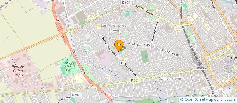 localisation de l'entreprise MONSIEUR MAXENCE THERIOT  SAINTE-SAVINE