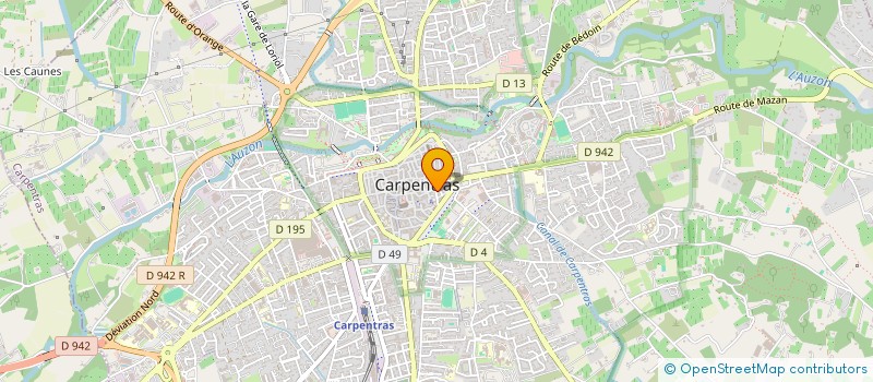 localisation de l'entreprise MONSIEUR MAXENCE THEVENIAUT à CARPENTRAS