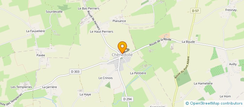 localisation de l'entreprise MONSIEUR MAXENCE TILLEAUX  VALDALLIERE