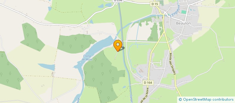 localisation de l'entreprise MONSIEUR MAXENCE TREDEZ  BEAULON