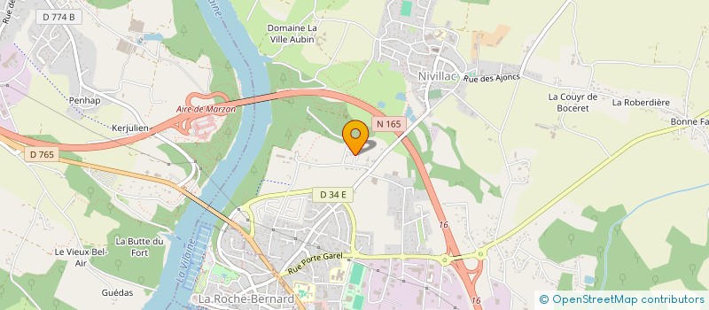 localisation de l'entreprise MONSIEUR MAXENCE TROUDE  NIVILLAC