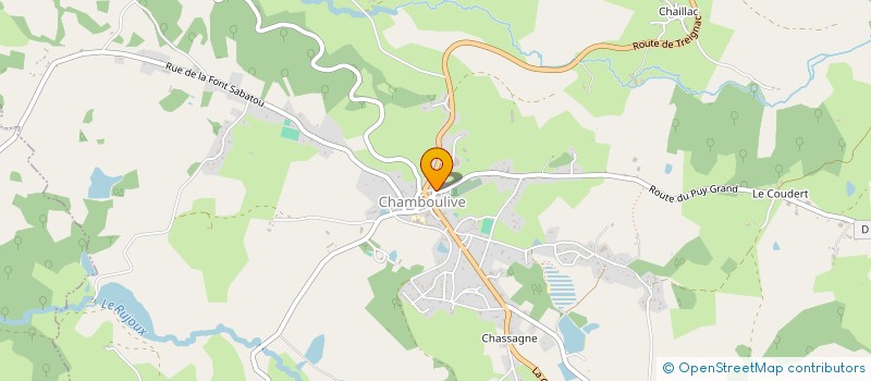 localisation de l'entreprise MONSIEUR MAXENCE VAN LIERDE  CHAMBOULIVE