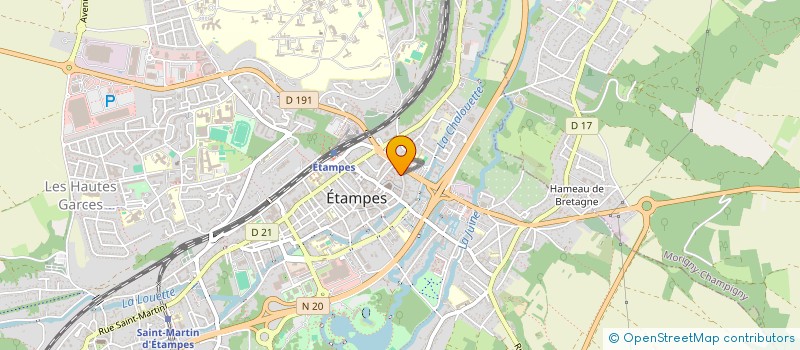 localisation de l'entreprise MONSIEUR MAXENCE VARET  ETAMPES