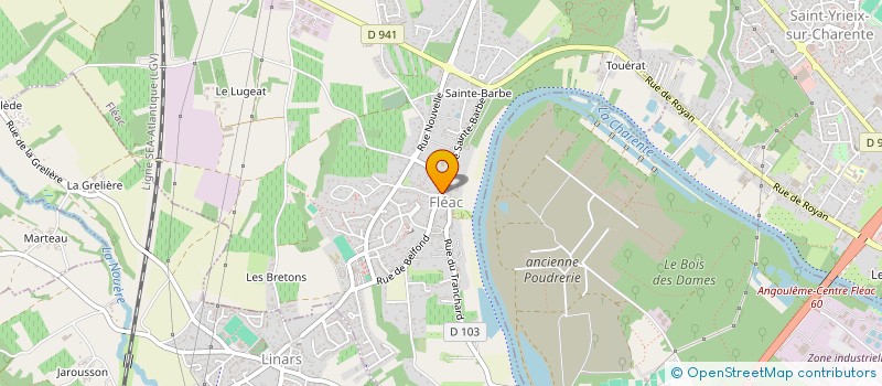 localisation de l'entreprise MONSIEUR MAXENCE VERGNAUD à FLEAC