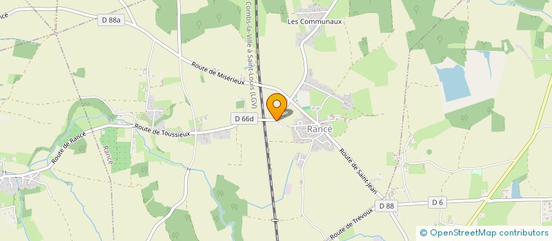 localisation de l'entreprise MONSIEUR MAXENCE WERTHLE  RANCE