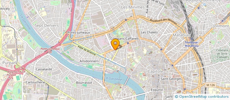 localisation de l'entreprise MONSIEUR MAXENNCE MORNAAS à TOULOUSE