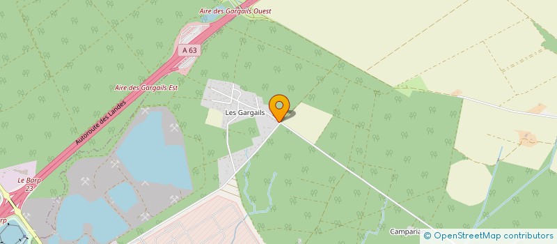 localisation de l'entreprise MONSIEUR MAXENS DELHAYE  LE BARP