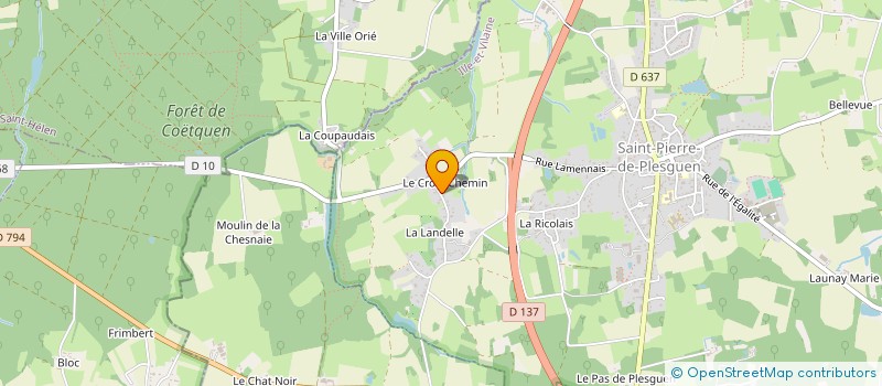 localisation de l'entreprise MONSIEUR MAXENS NESTORINE  MESNIL-ROC'H