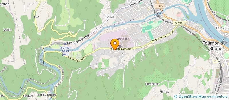 localisation de l'entreprise MONSIEUR MAXENS SAVINAS à TOURNON-SUR-RHONE