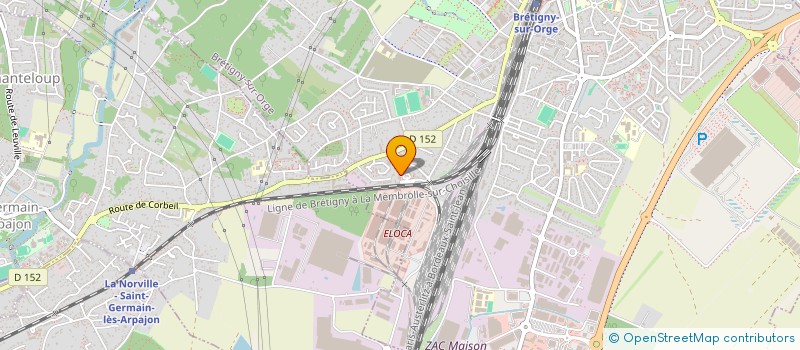 localisation de l'entreprise MONSIEUR MAXENT DUMONTET à BRETIGNY-SUR-ORGE
