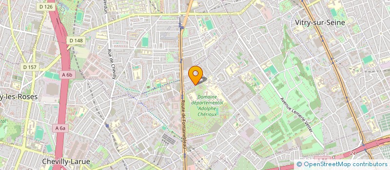 localisation de l'entreprise MONSIEUR MAXIE BREISSAC  VILLEJUIF