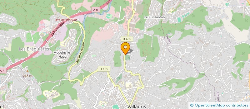 localisation de l'entreprise MONSIEUR MAXIM ATAMAN  VALLAURIS