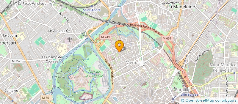 localisation de l'entreprise MONSIEUR MAXIM CACHE à LILLE