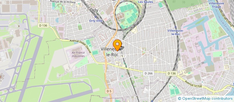 localisation de l'entreprise MONSIEUR MAXIM CRISTEV à VILLENEUVE-LE-ROI