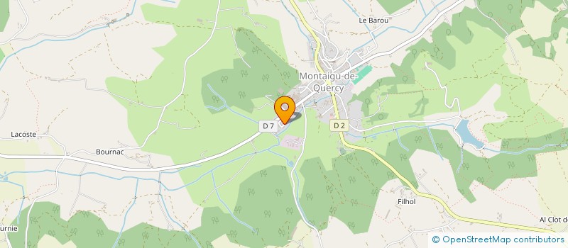 localisation de l'entreprise MONSIEUR MAXIM GANCEA  MONTAIGU-DE-QUERCY