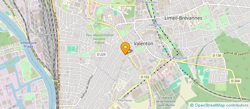 localisation de l'entreprise MONSIEUR MAXIM GUTNIC  VALENTON