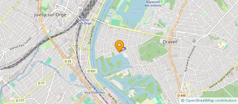 localisation de l'entreprise MONSIEUR MAXIM HANSER à DRAVEIL