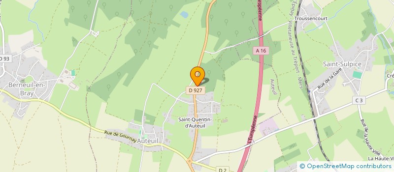 localisation de l'entreprise MONSIEUR MAXIM HENAULT  AUTEUIL