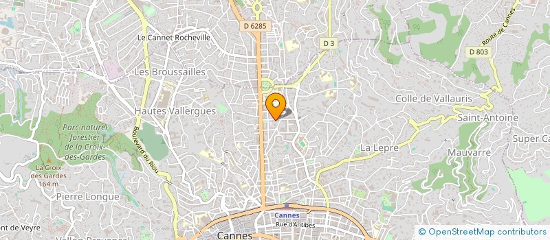 localisation de l'entreprise MONSIEUR MAXIM HERVIEUX à MOUGINS