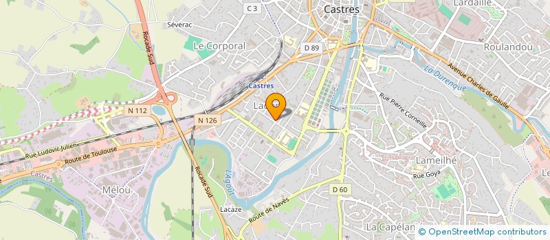 localisation de l'entreprise MONSIEUR MAXIM LAFONTAINE à CASTRES