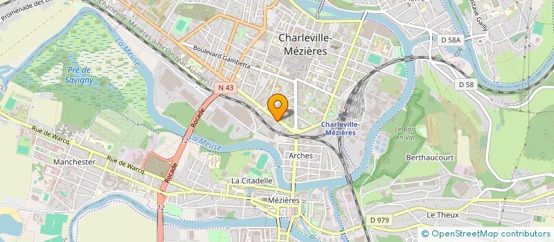 localisation de l'entreprise MONSIEUR MAXIM MARHIC  CHARLEVILLE-MEZIERES