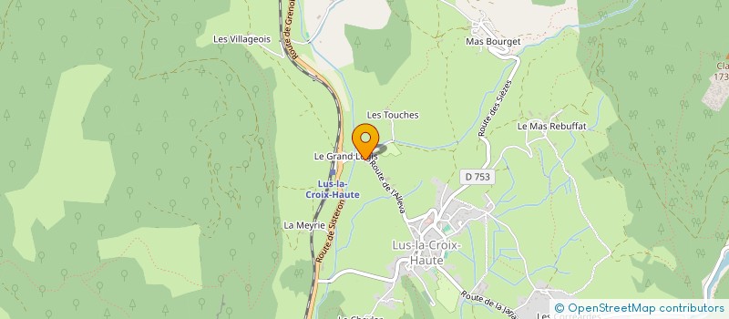 localisation de l'entreprise MONSIEUR MAXIM MISSERIAN  LUS-LA-CROIX-HAUTE