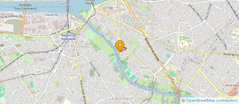 localisation de l'entreprise MONSIEUR MAXIM PENCREACH  NANTES