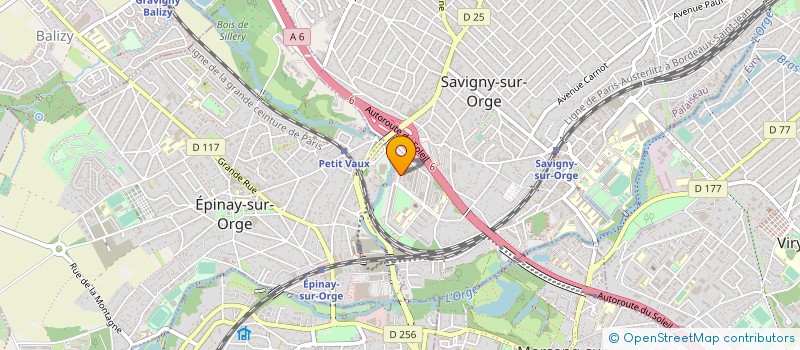 localisation de l'entreprise MONSIEUR MAXIM PONEATOVSCHI  SAVIGNY-SUR-ORGE